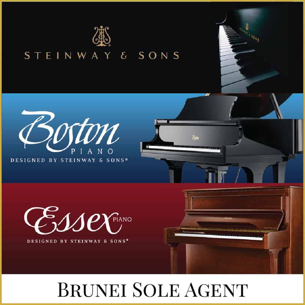 Steinway & Sons Pianos. Available at our branches