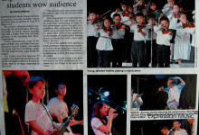 Borneo Bulletin Expression students wow audience