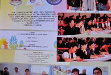 Lily Chiam as a  judge for Radio Television Brunei