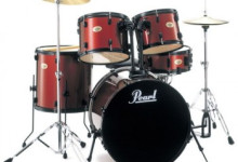 Pearl Drums (Red)