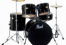Pearl Drums (Black)